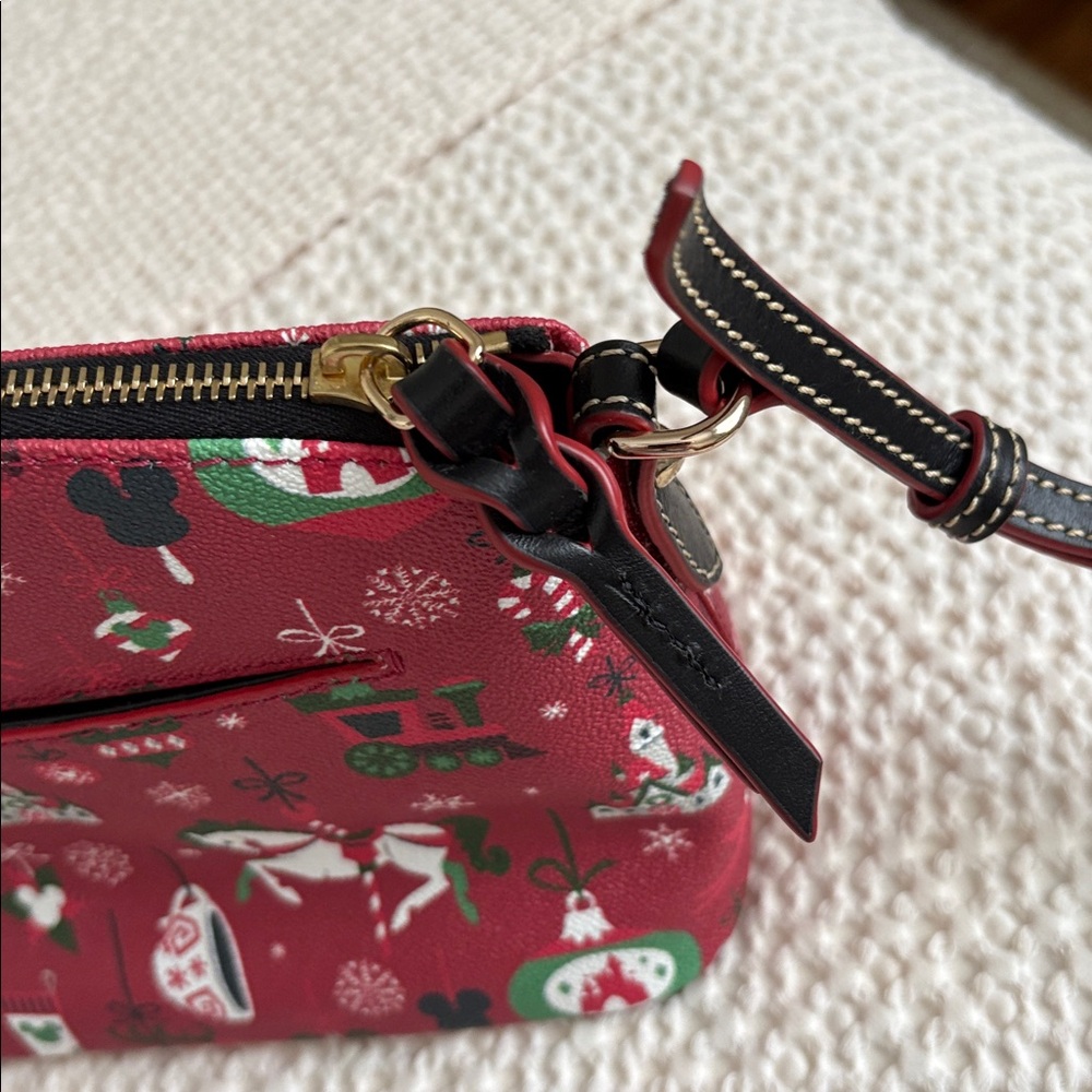 Dooney & Bourke Disney Christmas Festive Crossbody Bag - Picture 9 of 9